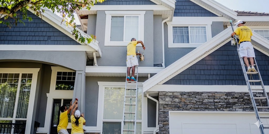 Exterior Paint Services in Dubai by Ocean Dubai Fitout Services